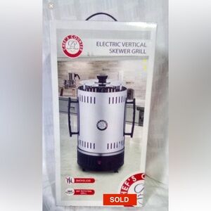Electric Skewer Grill NIB 🌻
